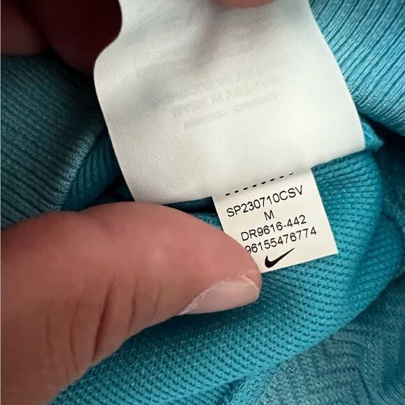 Nike Dri-Fit Golf 1/2 Zip Hoodie Sweater Blue The Players - Picture 4 of 5